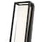 Z-Lite Baden Outdoor 1 Light Outdoor Wall Sconce, Black & White 587M-BK-LED - alternate 2